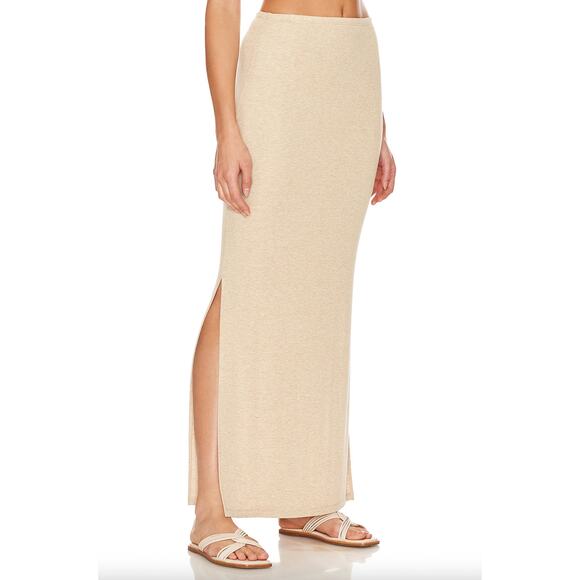 LNA Steph Rib Midi Skirt Medium - Picture 3 of 13